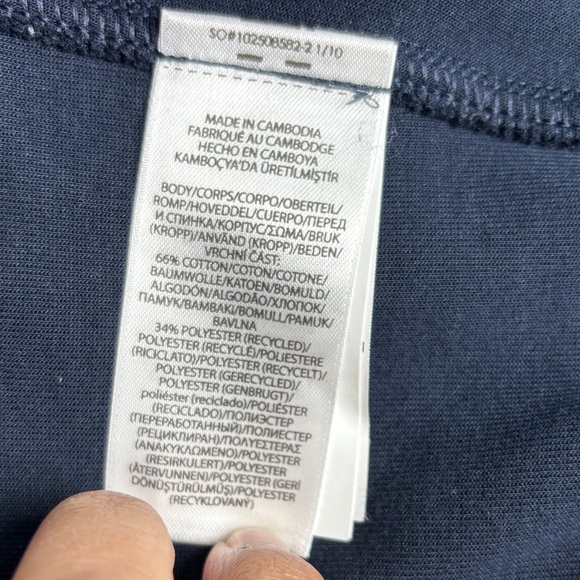 Polo Ralph Lauren Mens L Double-Knit Bomber Jacket Aviator Navy - Picture 5 of 11